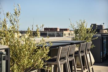 Rooftop deck